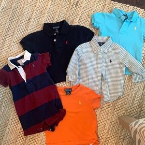 Ralph Lauren Polo 6-12  baby boy lot